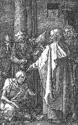 Albrecht Durer St Peter and St John Healing the Cripple Germany oil painting artist
